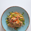 Creamy Garlic Shrimp Spaghetti